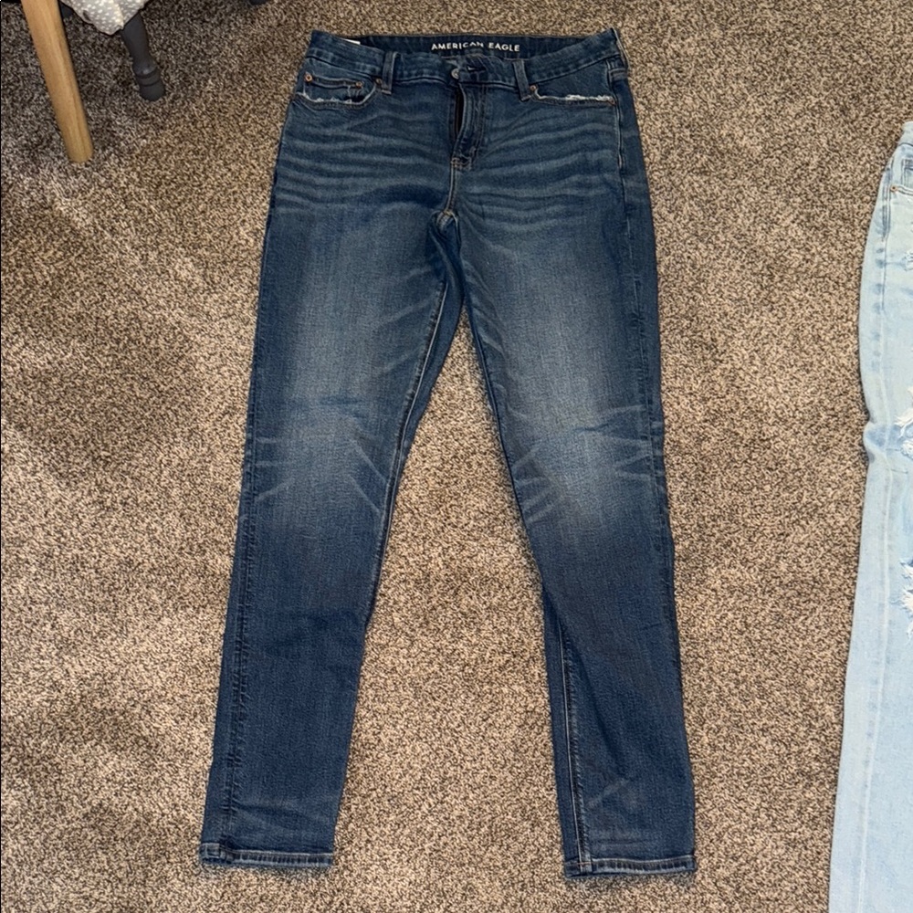 American Eagle Outfitters Women's Blue Jeans stretchy